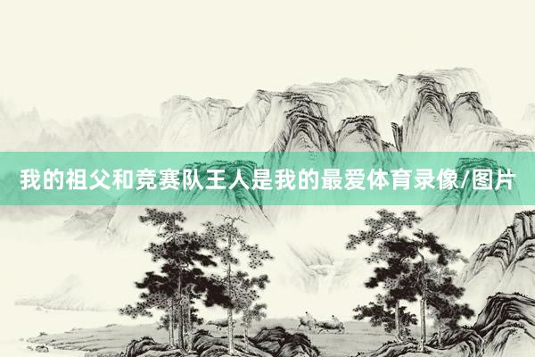 我的祖父和竞赛队王人是我的最爱体育录像/图片