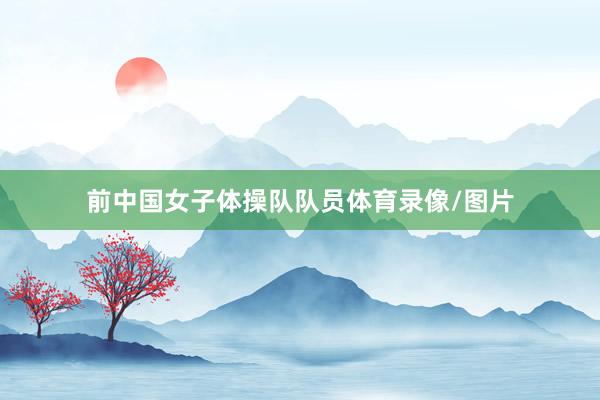 前中国女子体操队队员体育录像/图片