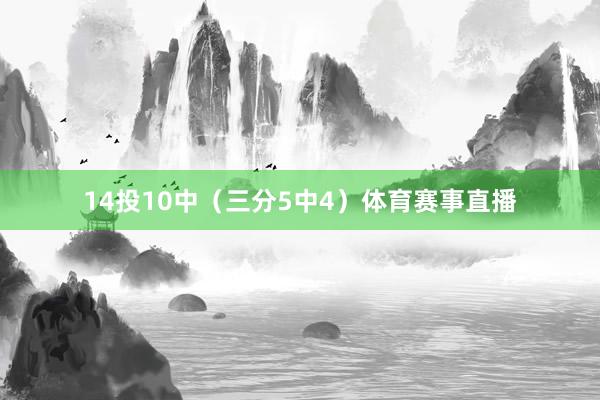 14投10中（三分5中4）体育赛事直播