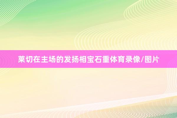 莱切在主场的发扬相宝石重体育录像/图片