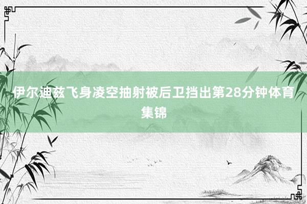 伊尔迪兹飞身凌空抽射被后卫挡出第28分钟体育集锦