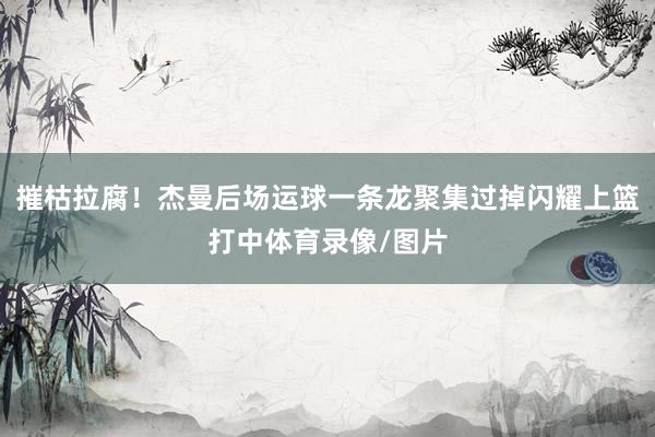 摧枯拉腐！杰曼后场运球一条龙聚集过掉闪耀上篮打中体育录像/图片
