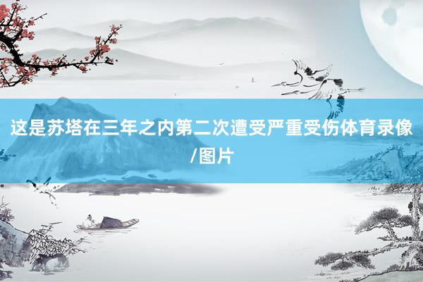 这是苏塔在三年之内第二次遭受严重受伤体育录像/图片