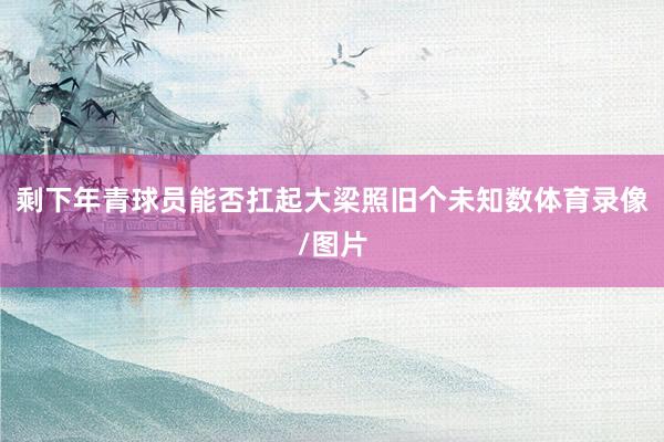 剩下年青球员能否扛起大梁照旧个未知数体育录像/图片