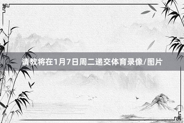 请教将在1月7日周二递交体育录像/图片