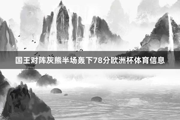 国王对阵灰熊半场轰下78分欧洲杯体育信息