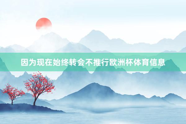 因为现在始终转会不推行欧洲杯体育信息