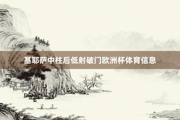 基耶萨中柱后低射破门欧洲杯体育信息