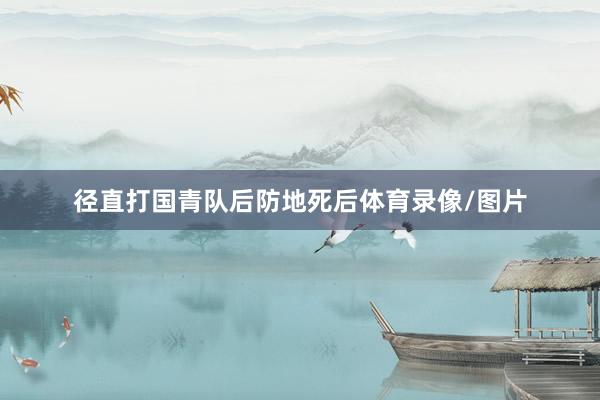 径直打国青队后防地死后体育录像/图片