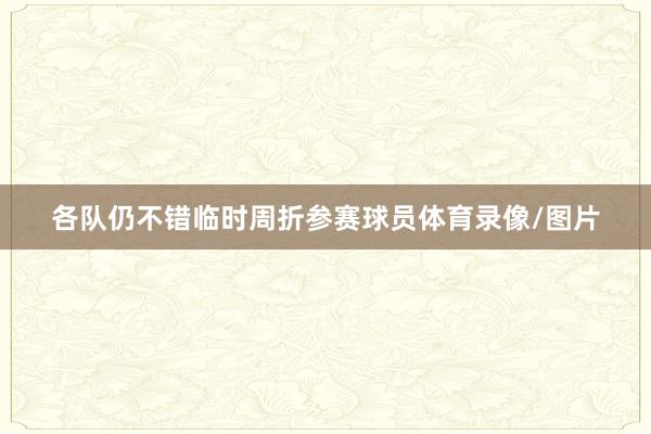 各队仍不错临时周折参赛球员体育录像/图片