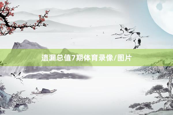 遗漏总值7期体育录像/图片