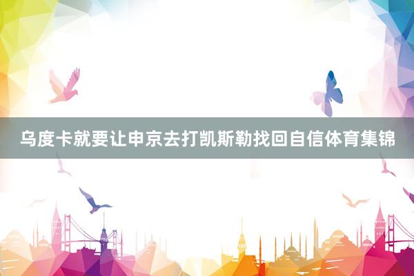 乌度卡就要让申京去打凯斯勒找回自信体育集锦
