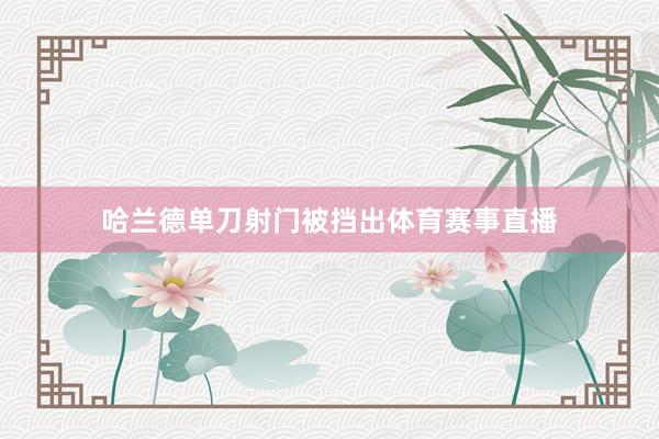 哈兰德单刀射门被挡出体育赛事直播