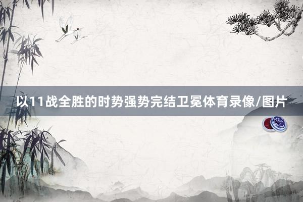 以11战全胜的时势强势完结卫冕体育录像/图片