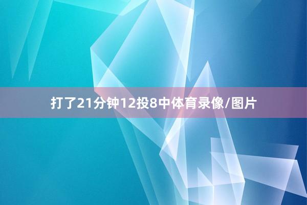打了21分钟12投8中体育录像/图片